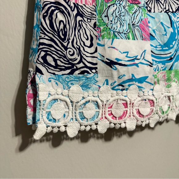NWOT Lily Pulitzer Marigold Skort Sealife/Ocean themed Size 0 Multicolor - Picture 3 of 10